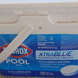 25lb 3in CHLORINE TABLETS!!