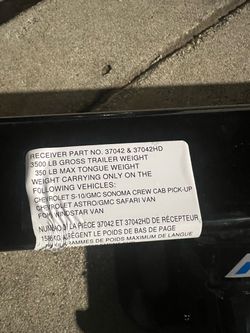 Tow hitch