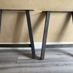 28” Steel Table Legs