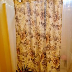 2 NEW CURTAINS! For Bedroom Or Bathroom Or Kitchen