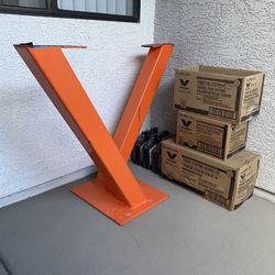 STEEL MATERIAL OR TABLE BASE 