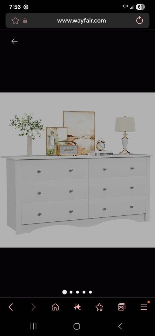 White Dresser 
