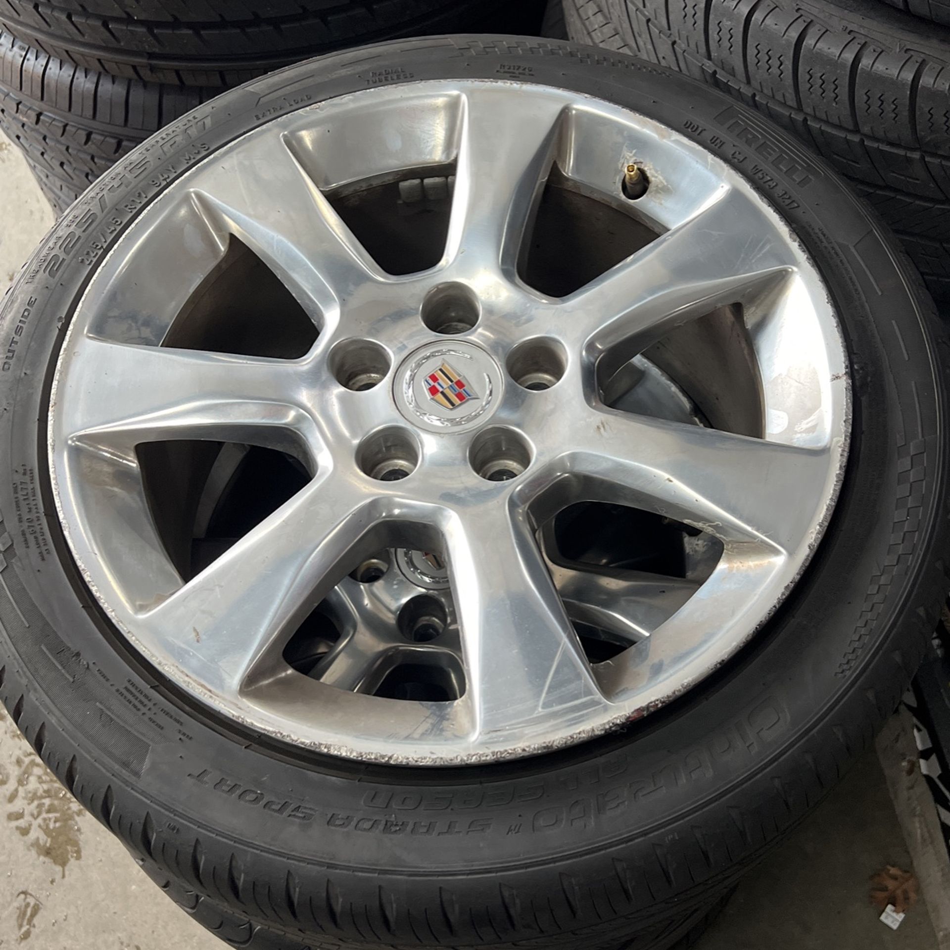 2013 Cadillac ATS STOCK 17 Inch Wheels With Tires