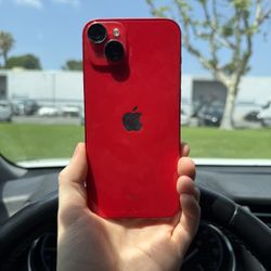 RED iPhone 14 Plus UNLOCKED 128GB Clean Condition