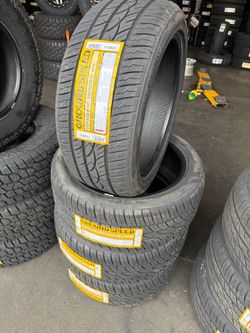 235/45/R18 marca GROUNDSPEED las 4 llantas nuevas instaladas y balanceadas