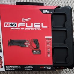 M18 FUEL18V Lithium-Ion Brushless Cordless SAWZALL Reciprocating Saw 