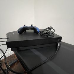 Xbox One X With Controller