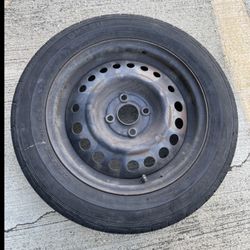 1 Only - 175/65r15 4x100 4x3.94 Stock Honda Fit Civic Scion Xa Xb Ia Echo Corolla Miata Wheel Rim Tire!