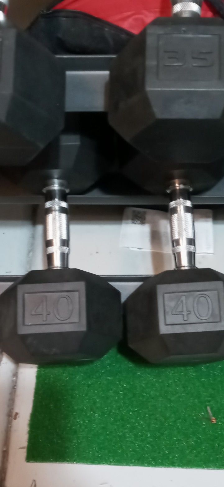 Dumbbells 40 Lbs