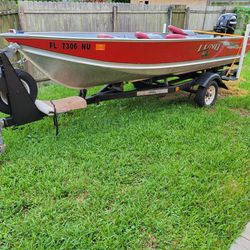 Lund WC 16ft Boat
