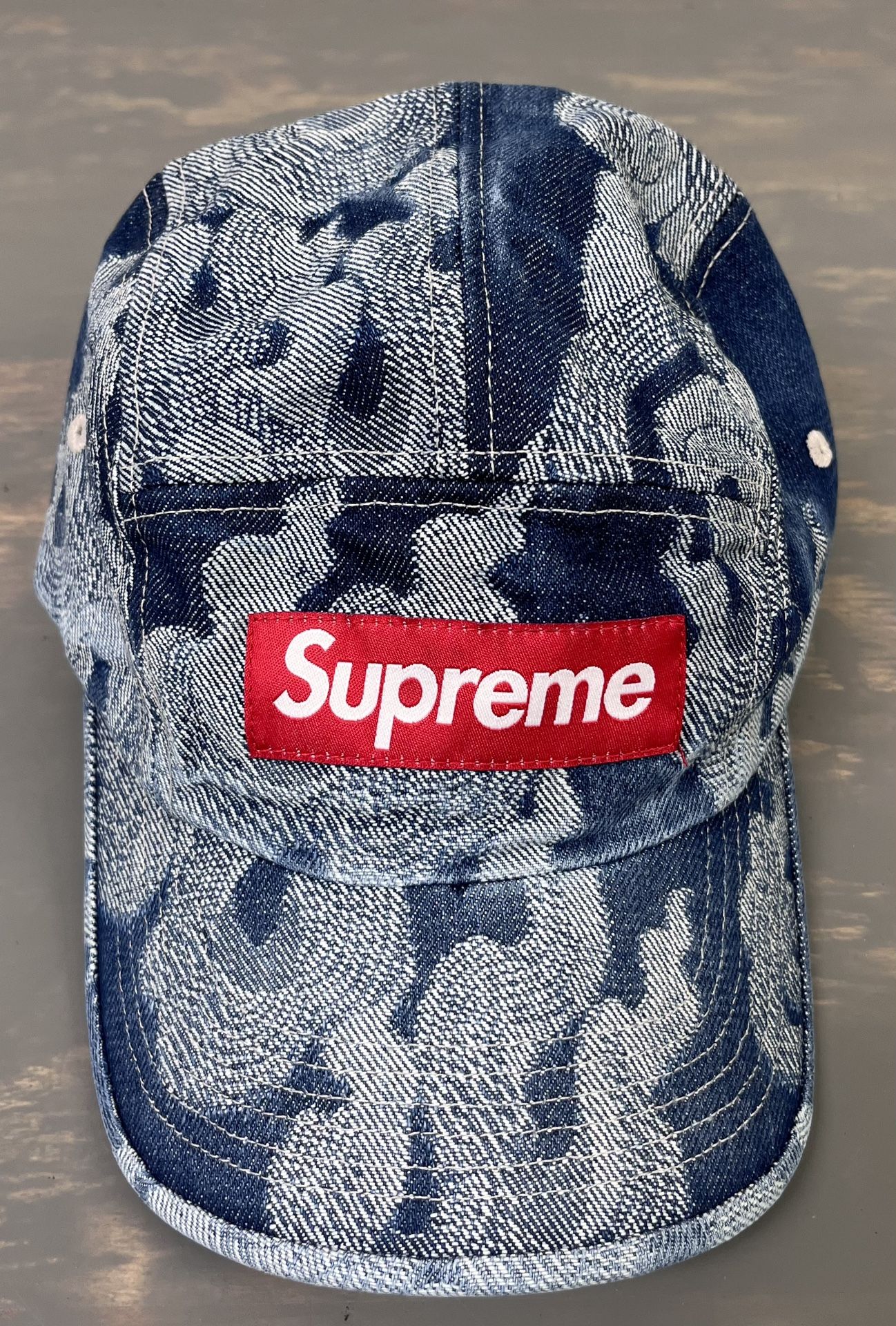 Supreme Flames Denim Camp Cap for Sale in San Antonio, TX