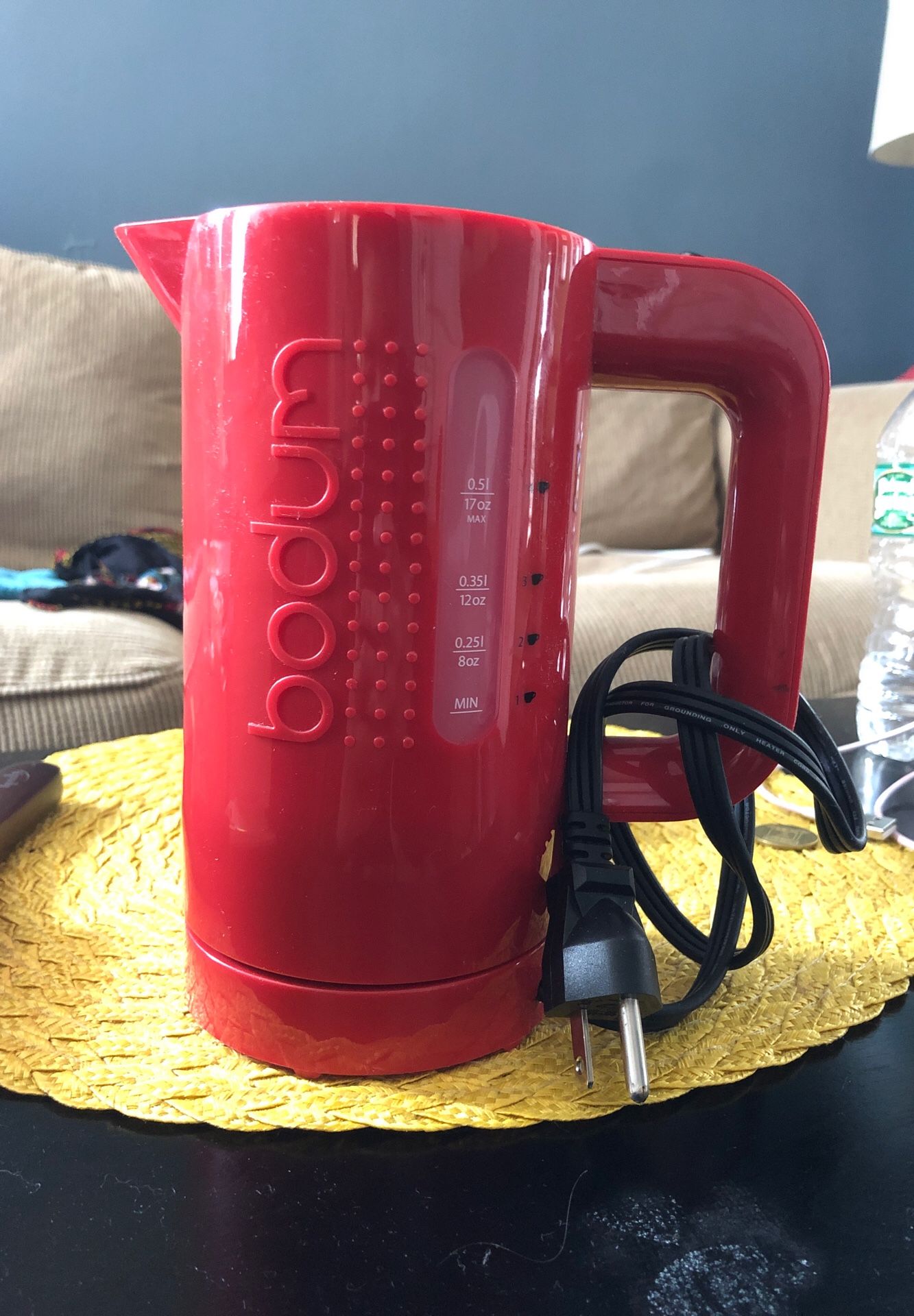 Red Electric Tea Kettle