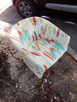 Decorative surfer chair