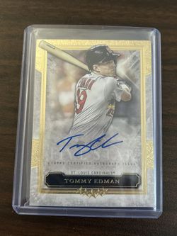 Tommy Edman Topps Certified Autograph 