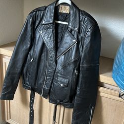 Vintage Leather Jacket, Excellent Condition