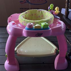 kids toys and bouncer