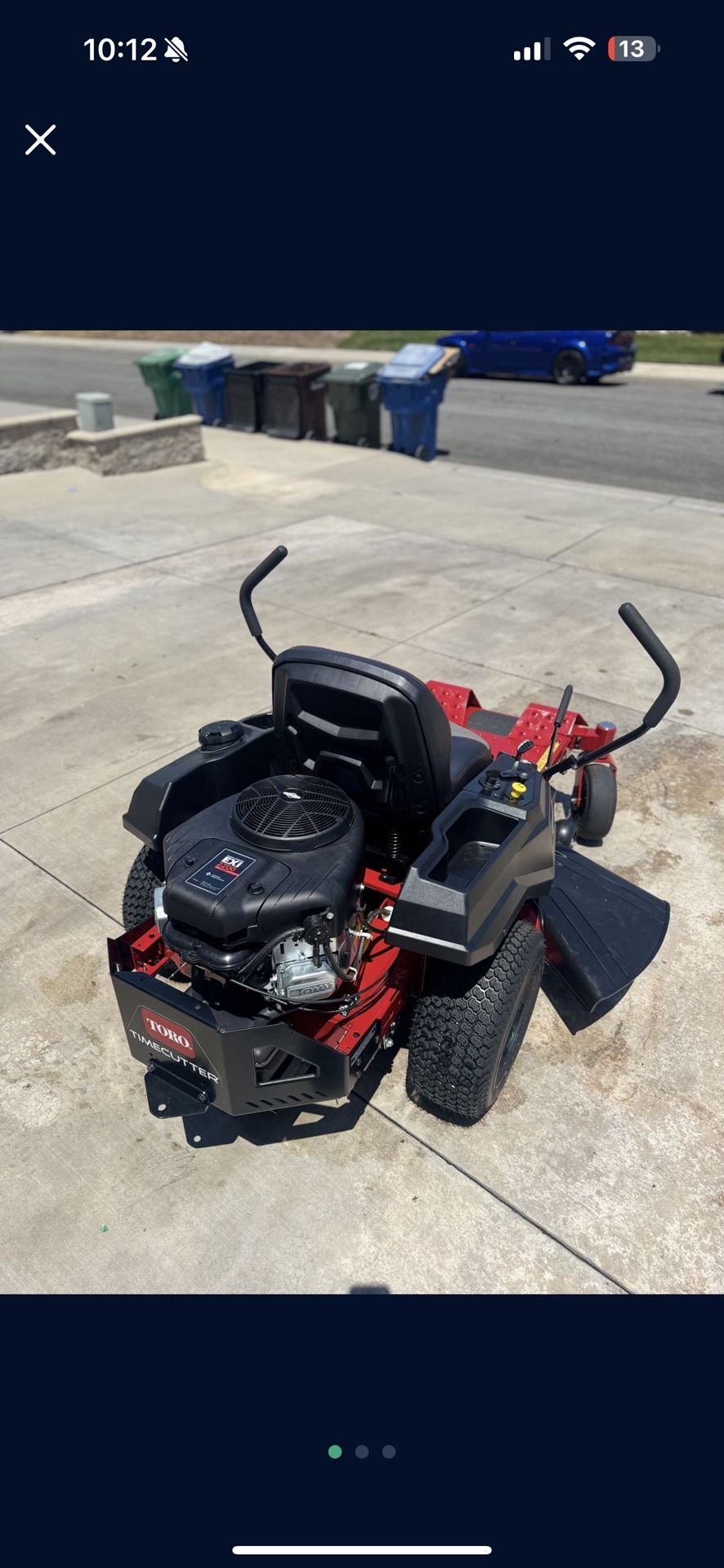 Toro Timecutter GAS riding Mower 42in NEW