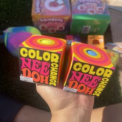 Color Change Needoh Squishy Toy
