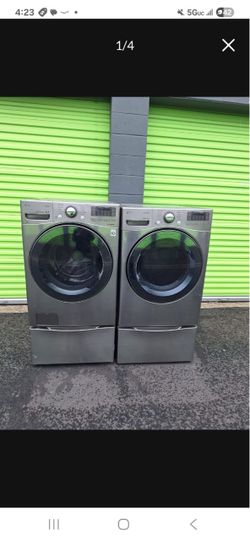 LG Front Load Washer and Dryer Set