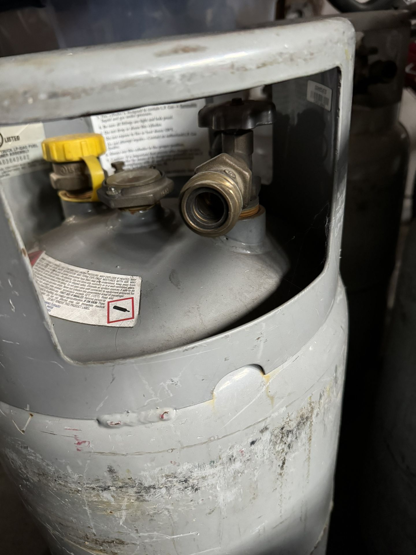 Forklift Gas Tank 8 Gallon