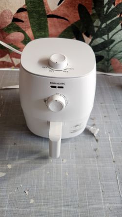 Mainstays 2.2 qt Air Fryer, Arctic White - Automatic Shutoff