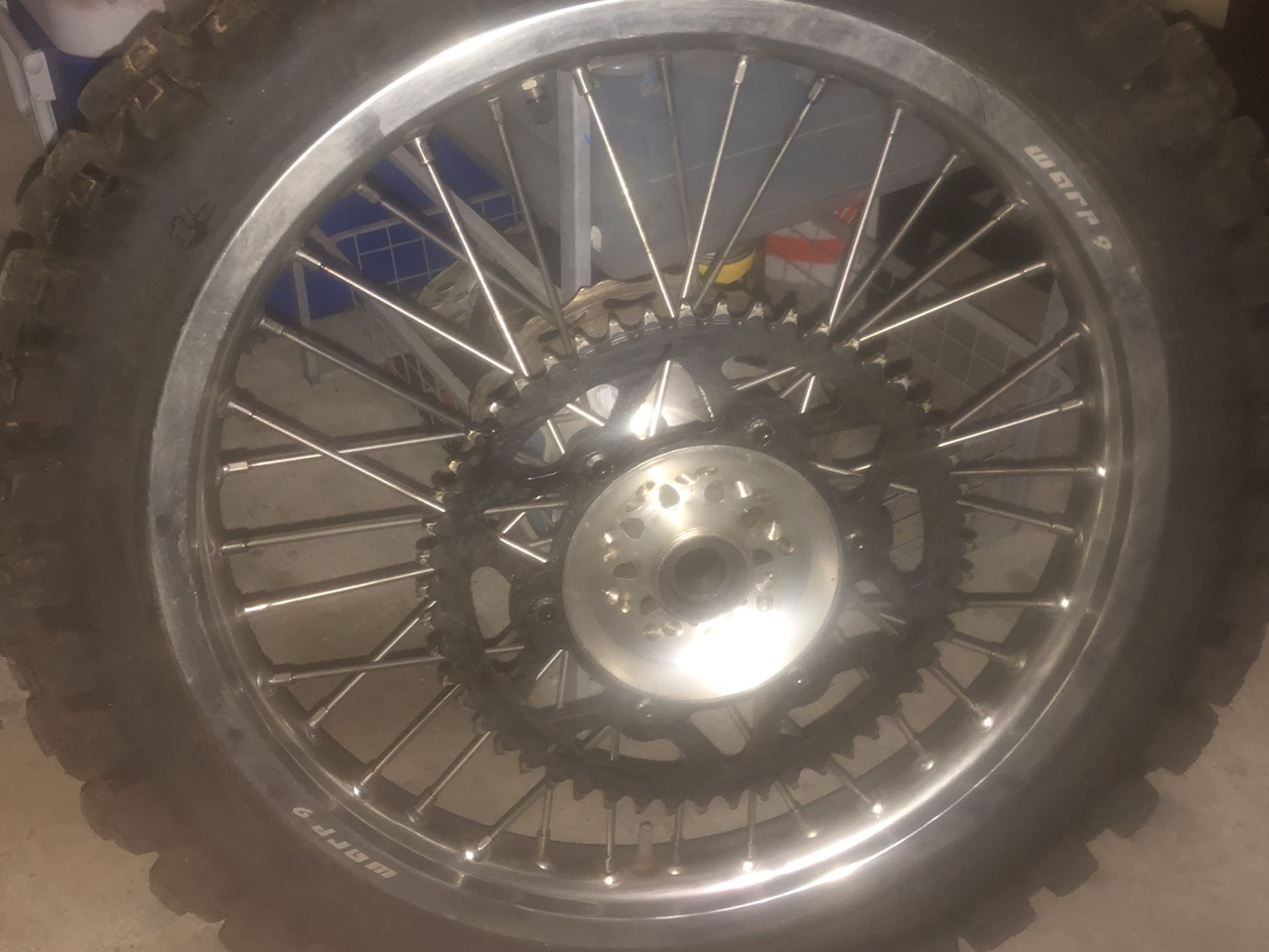 19 “ Rear Wheel For Dirtbike I Think Ktm?