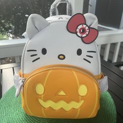 Loungefly Hello Kitty Halloween Pumpkin Backpack