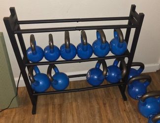 Goplus 3-Tier Heavy-Duty Dumbbell Rack
