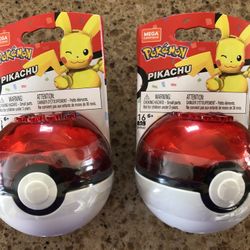 POKEBALL POKÉMON MEGA CONSTRUX WINKING PIKACHU 