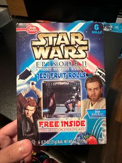 Star wars vintage fruit roll ups