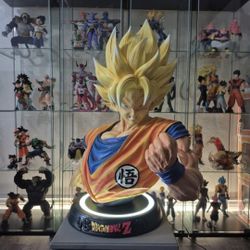 KS SS Goku Life Size Bust 1/1 Scale 
