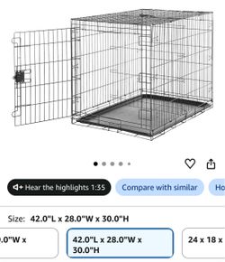 XL dog cage