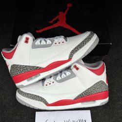 Air Jordan 3 Fire red 2022