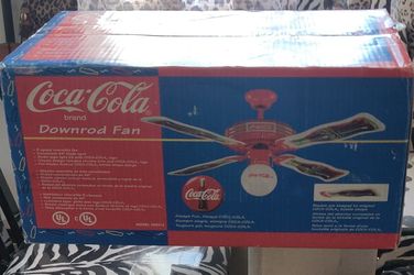 Rare Vintage 1998 Coco_cola Ceiling Fan