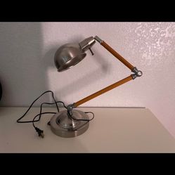 Vintage IKEA Mid Century Adjustable Office Desk Lamp 1980's MCM