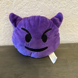 Evil Emoji Pillow 