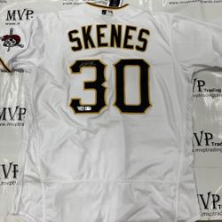 Fanatics Authentic Paul Skenes Autograph Pittsburgh Pirates Jersey