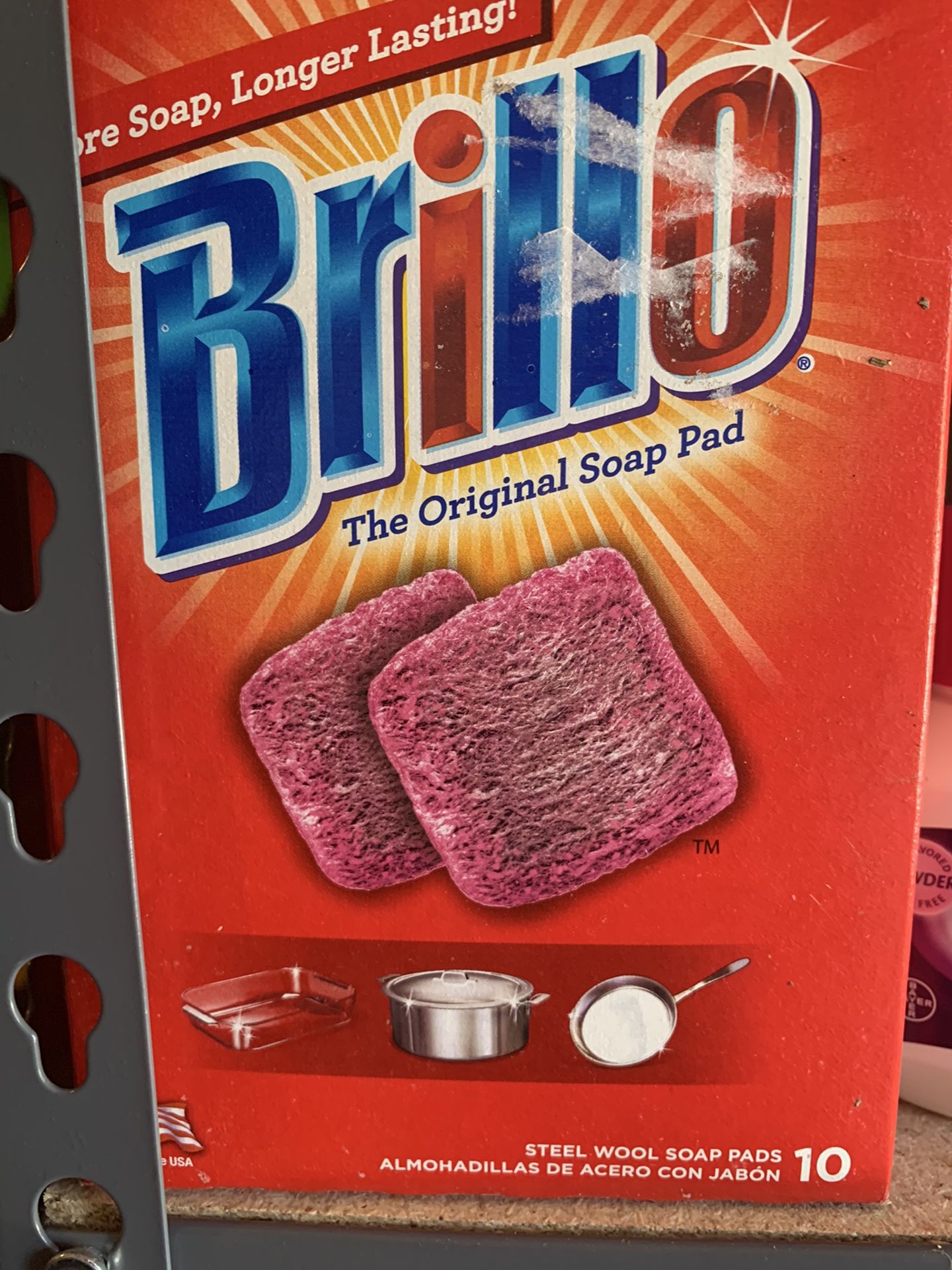 Brillo soap pads