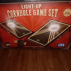 LED Cornhole Game Set