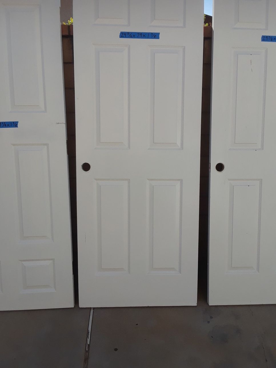 Solid wood interior door 30x80