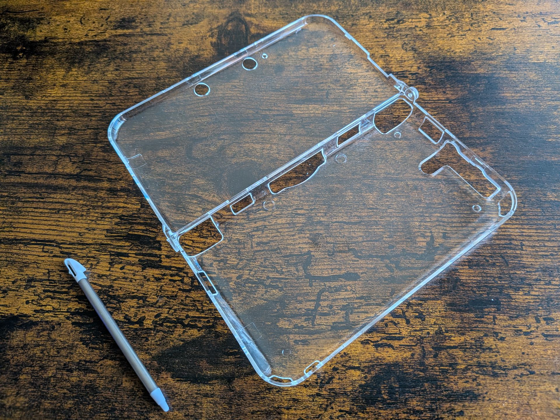 Clear protective shell case for Nintendo 3ds xl