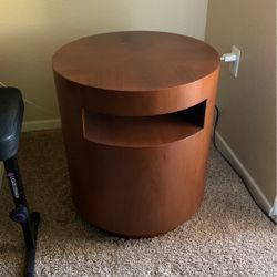 Crate and Barrel End Table