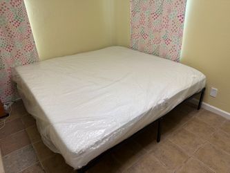 Mattress and bed frame