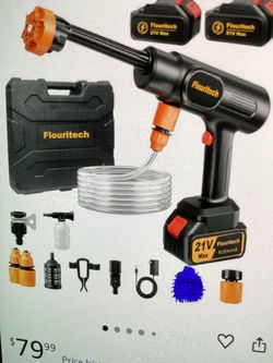Cordless Pressure Washer 1200 PSI Battery Powered