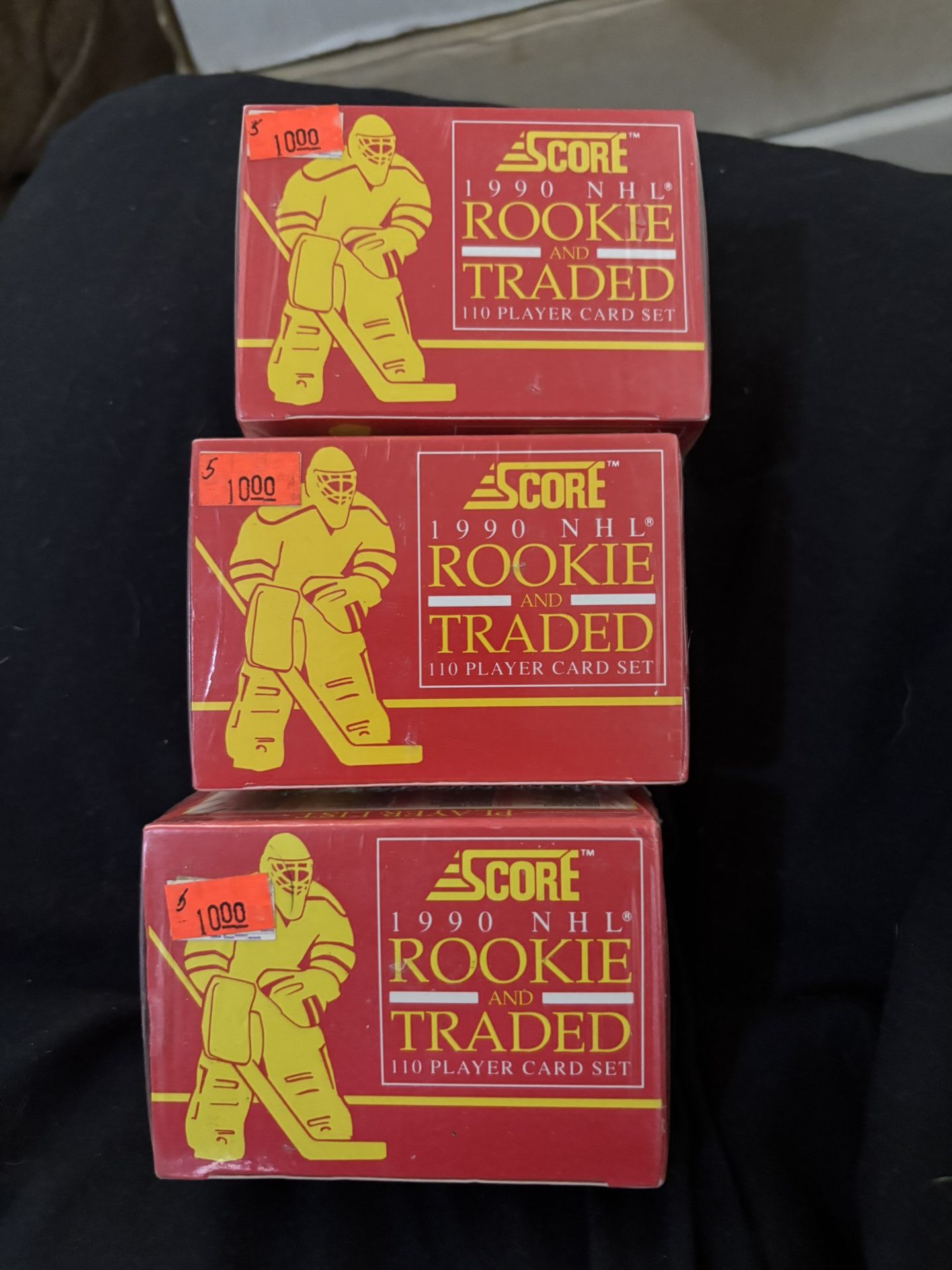 1990 NFL Rookie Trading Cats Not Opened