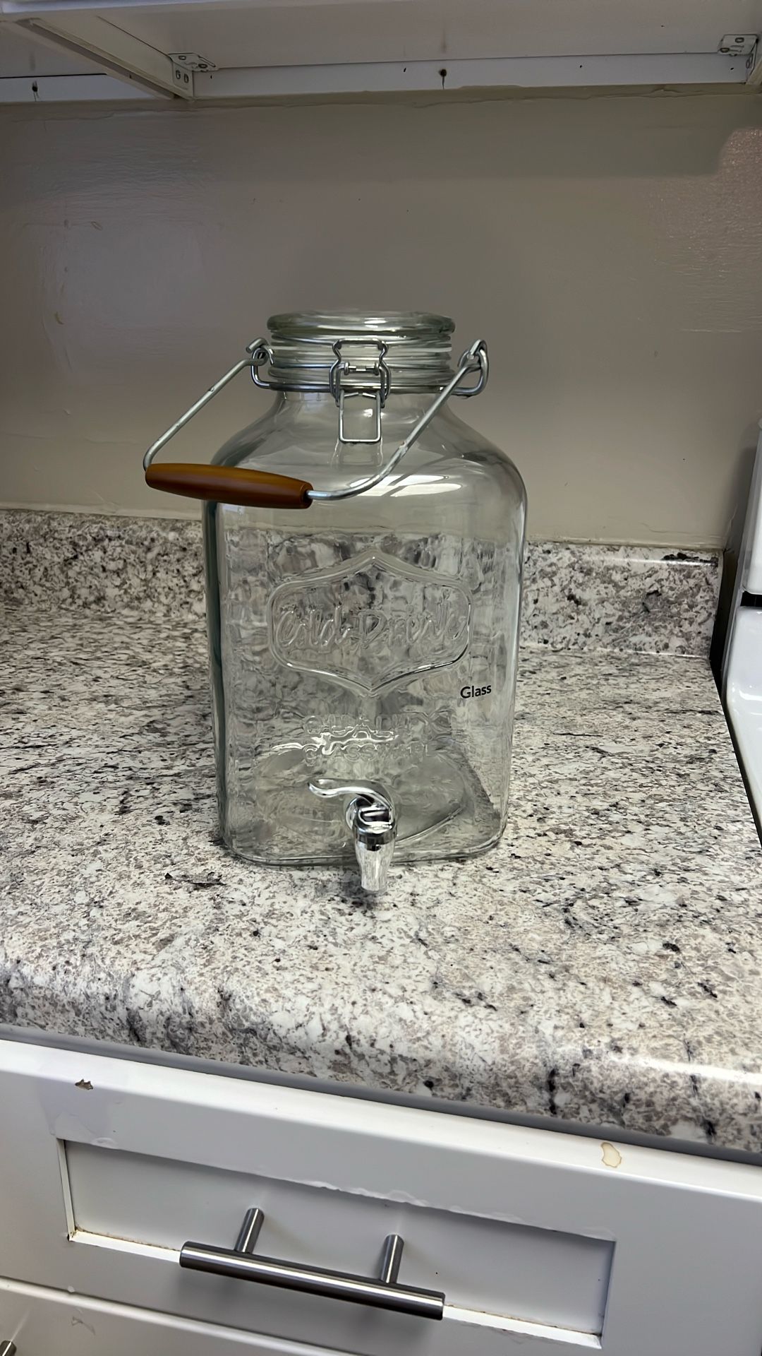 Large Mason Jar Beverage Dispenser