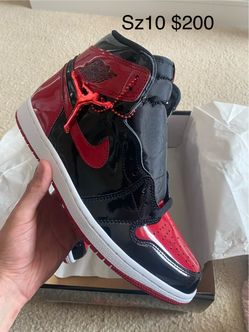 Nike Air Jordan 1 Retro High OG “Patent Bred” Sz 10.5 & 10