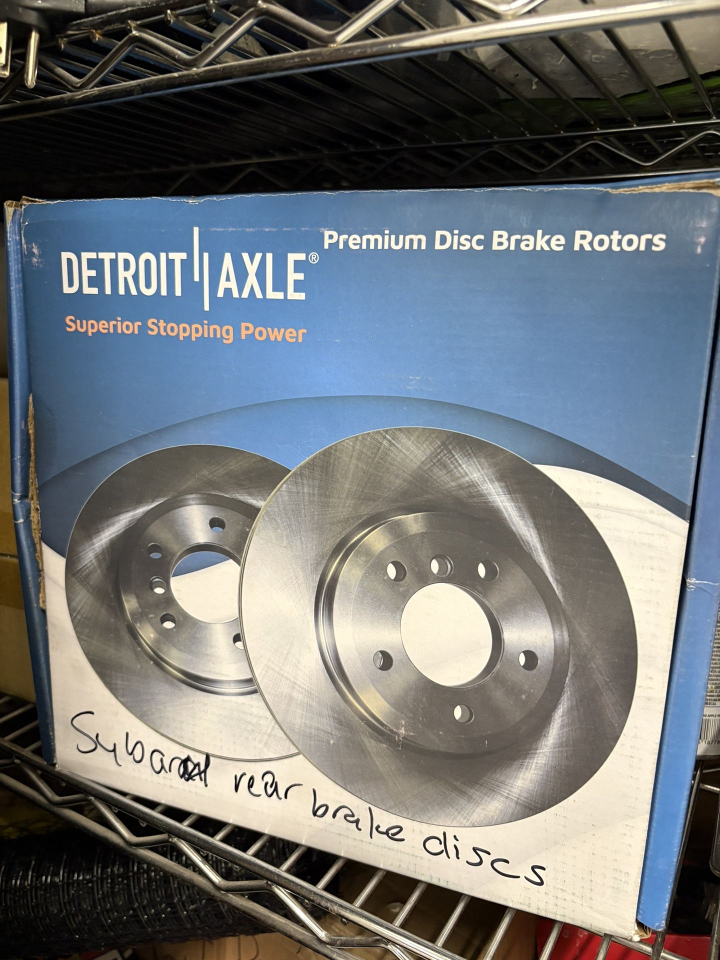 New Rear Brake Rotors And pads - 2009 Subaru Outback