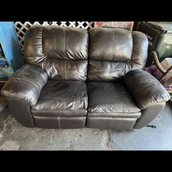 Leather Recliner Sofa - FREE DELIVERY 🚚🛋