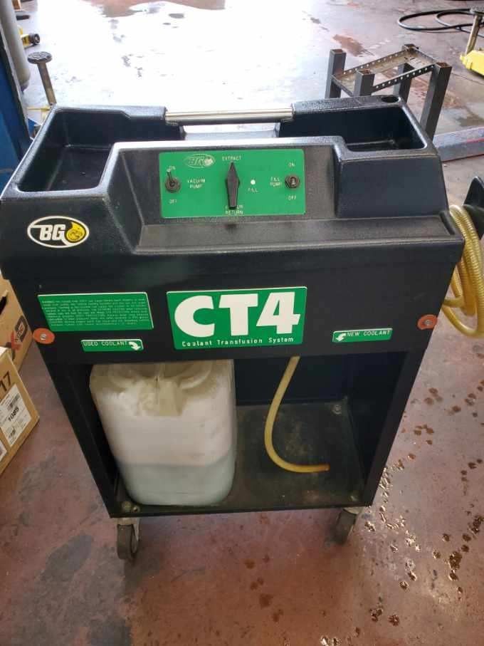 BG CT4 Coolant Machine